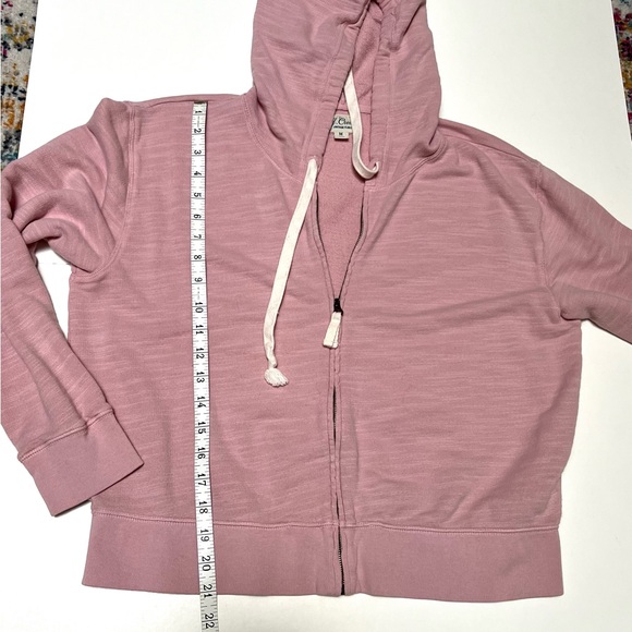 J Crew Vintage Fleece zip up sweatshirt - Picture 6 of 6
